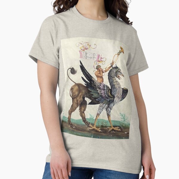 GRYPHON RIDER Medieval Bestiary T-Shirt