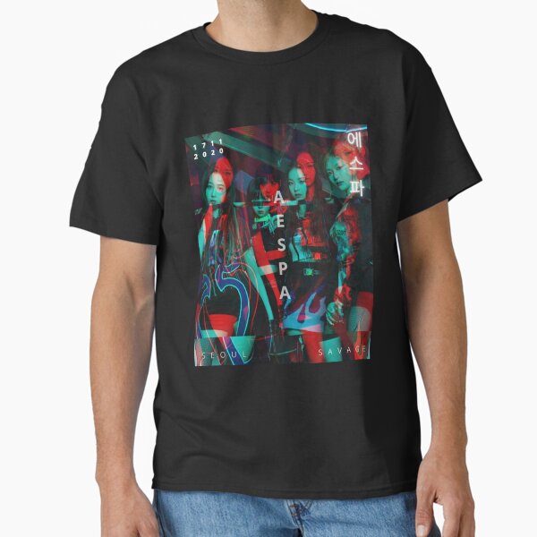 Aespa SAVAGE Glitch Version T-Shirt
