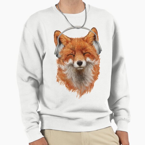 Smiling Musical Fox Sweatshirt