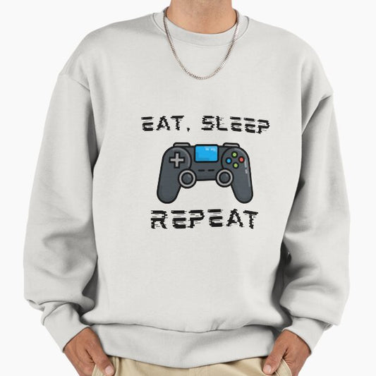Eat, Sleep, Game, Repeat Sweatshirt