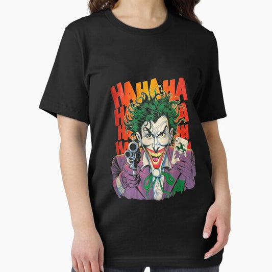 Laughing Villain Portrait T-Shirt