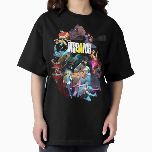 Dispatch Game Character Collage T-Shirt