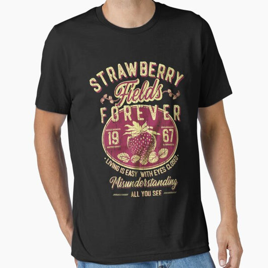 Beatles Shirt Women, Strawberry Fields Forever ., Beatles ., Beatles Tshirt, Lennon Shir T-Shirt