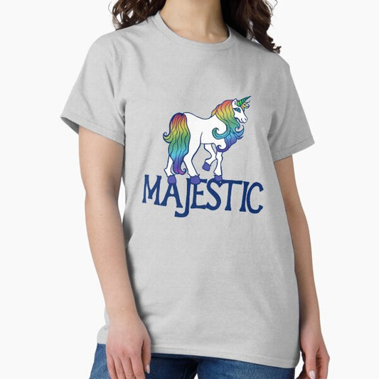 Majestic Rainbow Unicorn T-Shirt