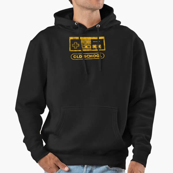 Nintendo NES Controller Old School Gold Hoodie