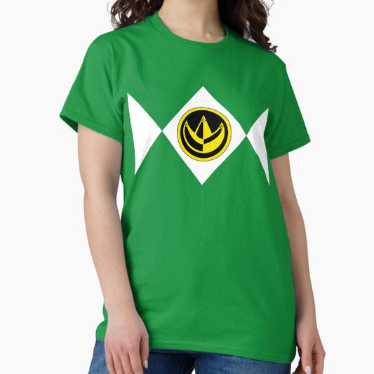 MMPR Green Ranger With Coin T-Shirt