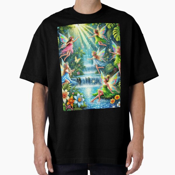Waterfall Forest Fairies T-Shirt