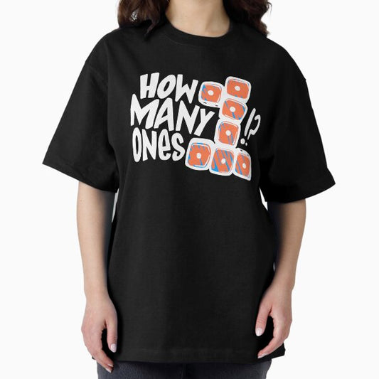 How Many Ones White/colour T-Shirt