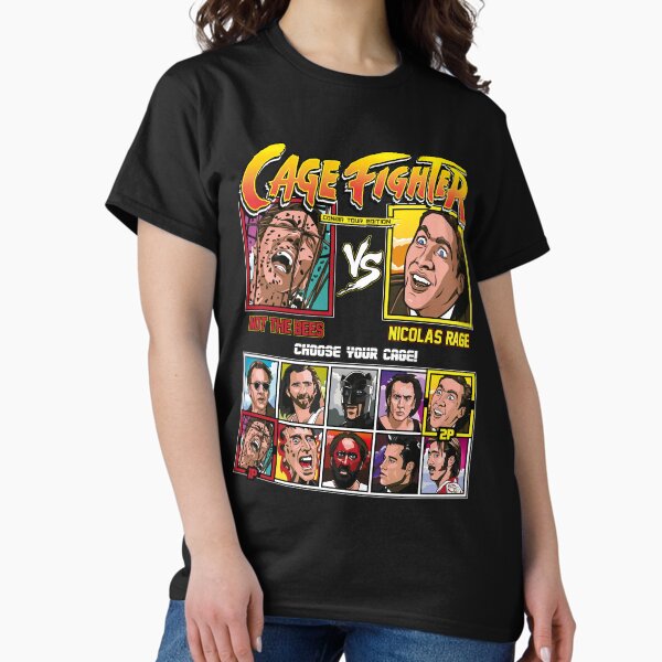Nicolas Cage Fighter T-Shirt