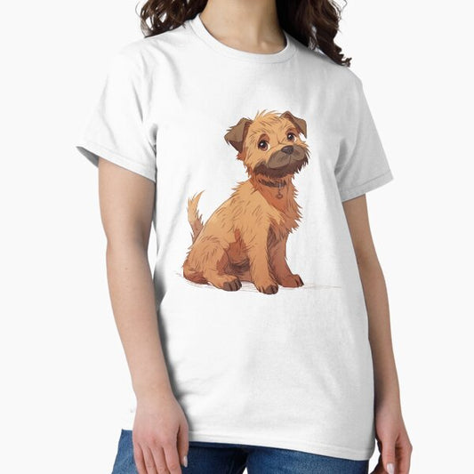 Cute Border Terrier T-Shirt