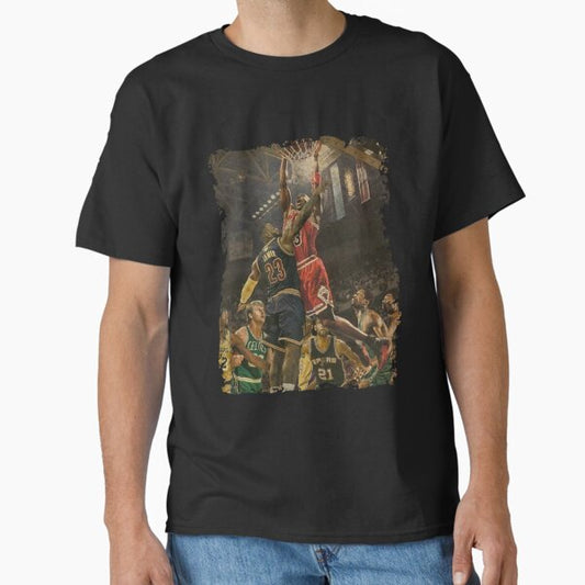 Over The Top, Many Great Basketball Players But The Greatest is Only One T-Shirt