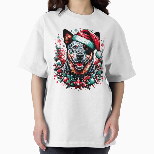 Aussie Cattle Dog Christmas T-Shirt
