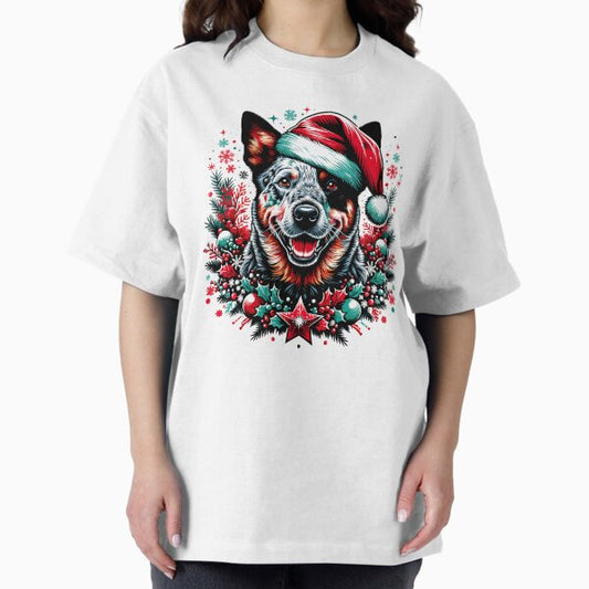 Aussie Cattle Dog Christmas T-Shirt