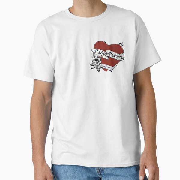 Babyshambles, Pete Doherty, heart tattoo design T-Shirt