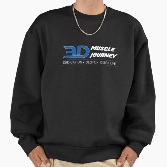 3D White Logo Sweatshirt