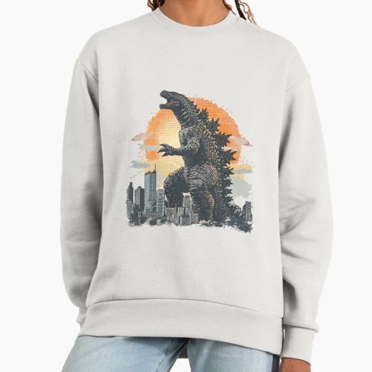 Godzilla in the city Sweatshirt