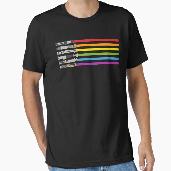Lightsaber Rainbow T-Shirt