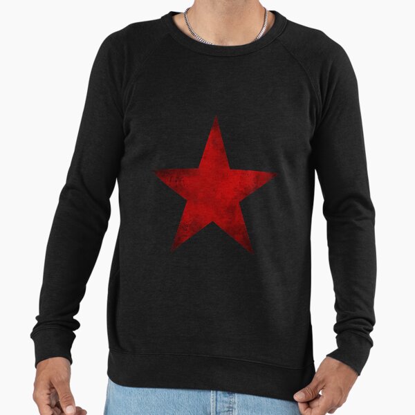 Red Star Of The Winter Soldier Lightweight Sweatshirt