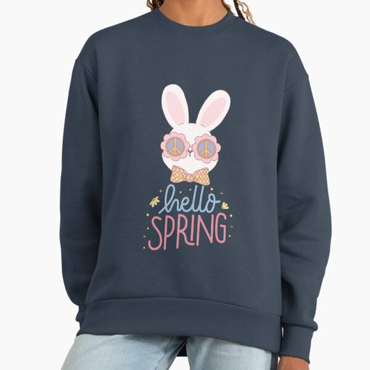 Cute spring bunny Sweatshirt
