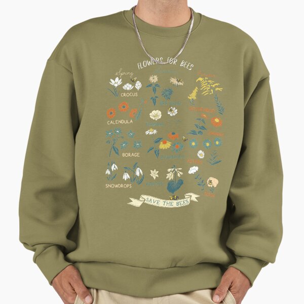 Flowers For Bees (Color) Sweatshirt