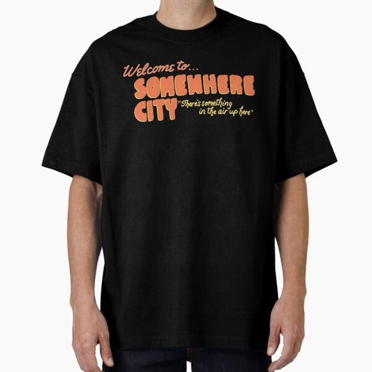 Origami Angel Welcome to Somewhere City T-Shirt