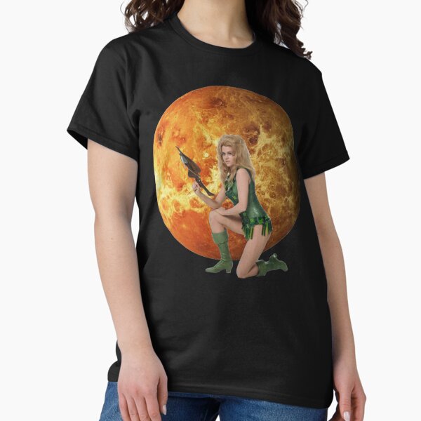 Sci Fi Barbarella Travels to Venus T-Shirt