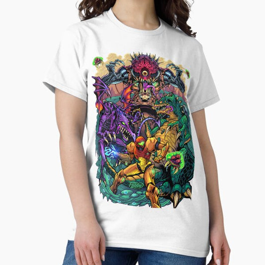 Metroid Gaming Classic Tribute T-Shirt