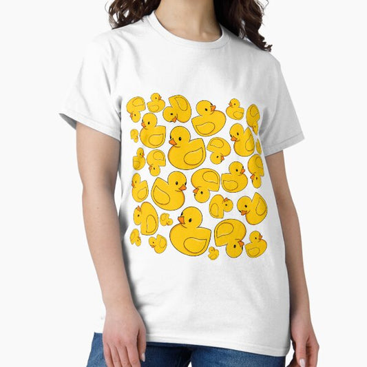 Rubber Ducky Pattern T-Shirt