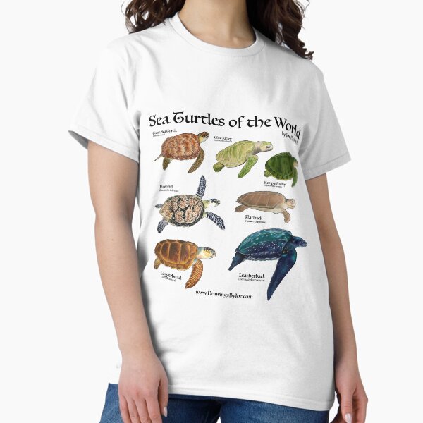 Sea Turtles of the World T-Shirt