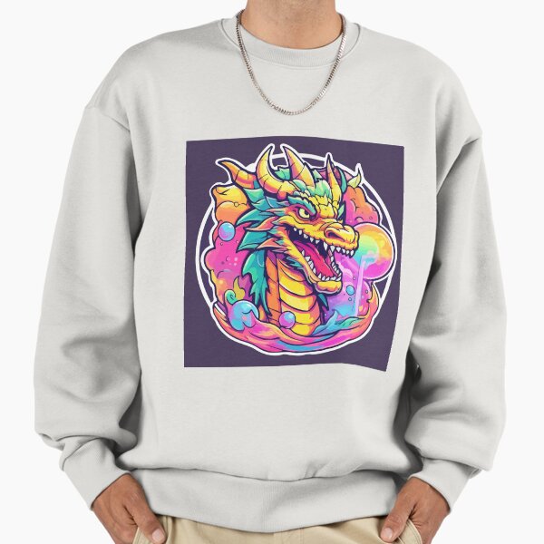 Dragon Colorful neon Sweatshirt