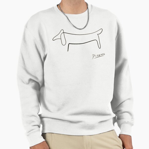 Dog Line Art Sweatshirt