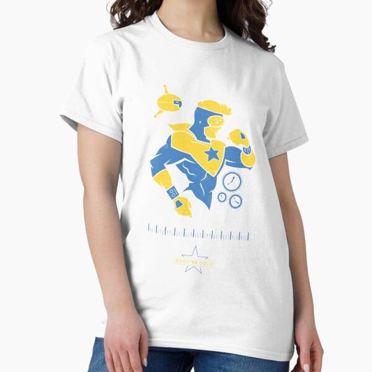 Booster Gold - DC Superhero Profiles T-Shirt