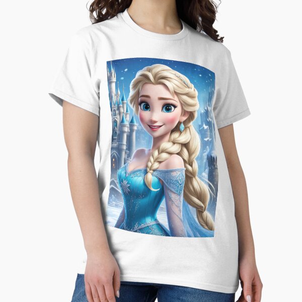 DIGITAL PRINT Elsa Theme T-Shirt
