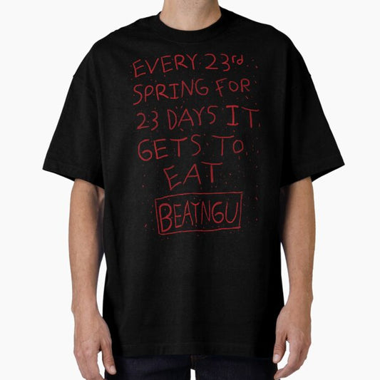 Blood smeared creeper warning T-Shirt