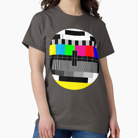 TV test pattern World Transmission T-Shirt