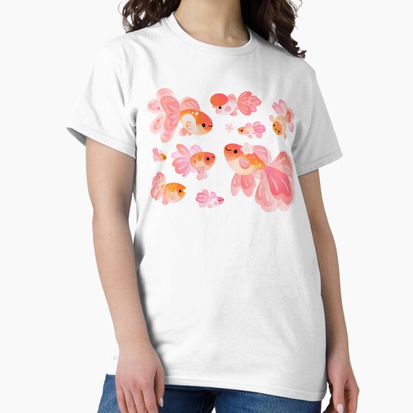 Cherry Blossom Goldfish 2 T-Shirt