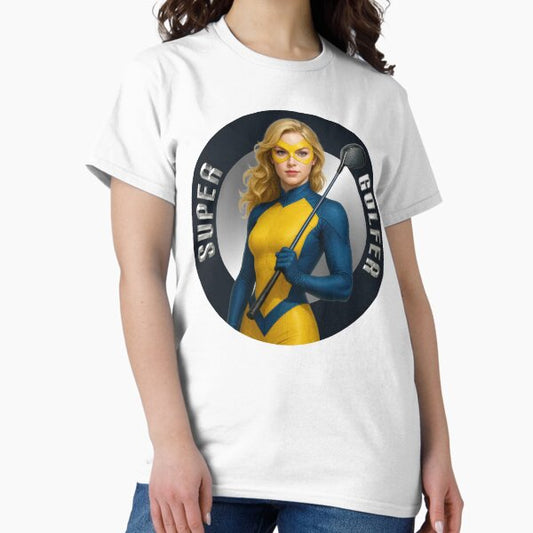 Superhero Golfer T-Shirt