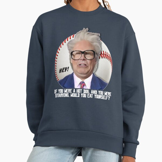 HARRY CARAY -- Hot Dog Sweatshirt