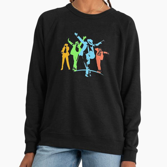 Neon Art - King Of Pop Lightweight Sweatshirt