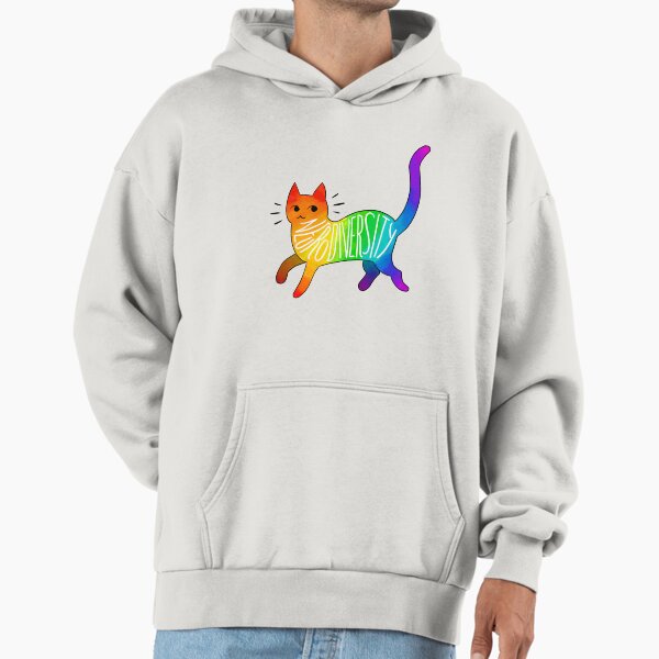 Neurodiversity Cat Hoodie