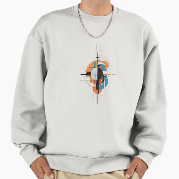 Geometric Pattern Sweatshirt