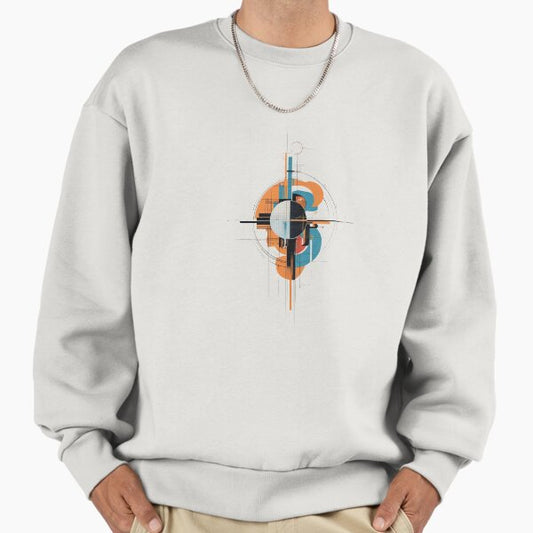Geometric Pattern Sweatshirt