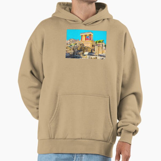 Heraklion Vintage Travel Hoodie