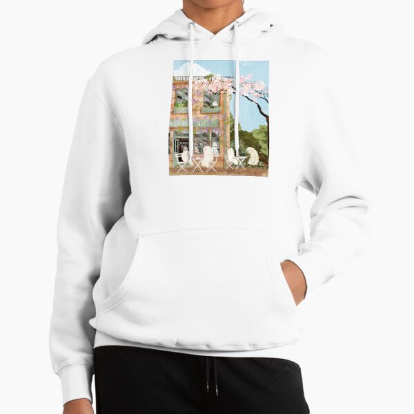 Ghost cafe Hoodie