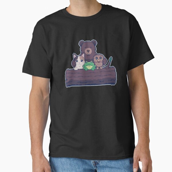 Rainy Day Animals Cutout T-Shirt