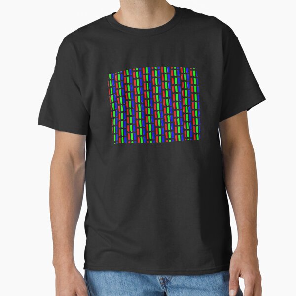 Cromaclear slot-mask CRT pattern T-Shirt