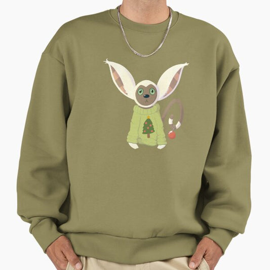 A Christmas Momo Sweatshirt