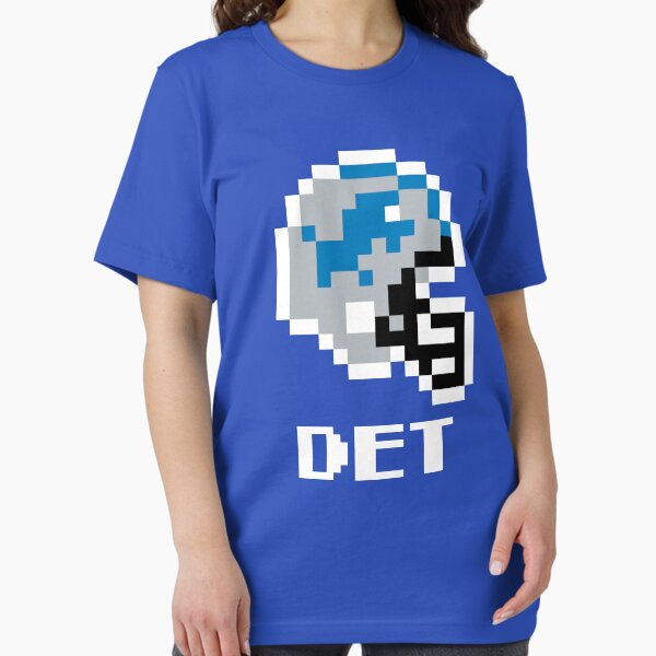 Detroit Lions (Tecmo Super Bowl Football Helmet) T-Shirt