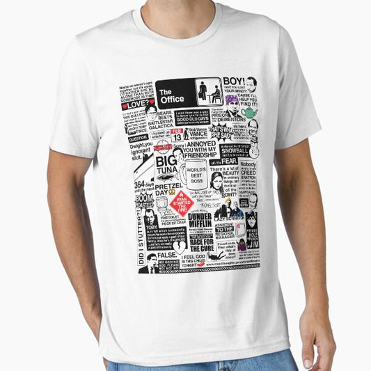Wise Words From The Office - The Office Quotes (Variant) T-Shirt