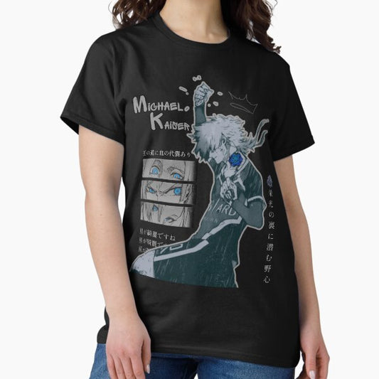 Michael Kaiser Artwork | Blue Lock Anime & Manga Fan Art T-Shirt